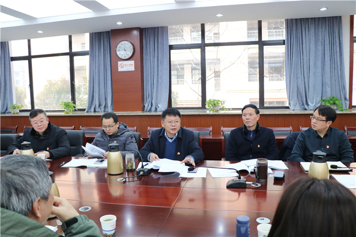 合肥七中召开2020年度党支部书记述职评议会(图3)