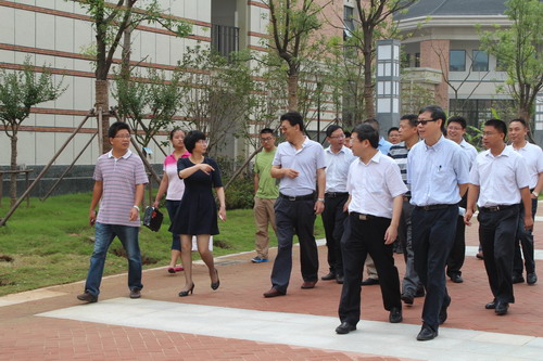 市委常委、副市长周善武调研合肥七中新校建设情况(图2)