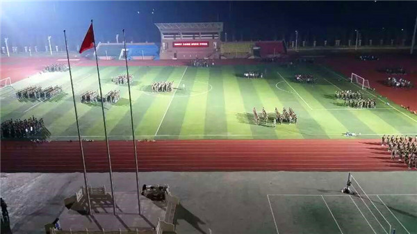 军训号角吹响  学子梦想起航(图9)