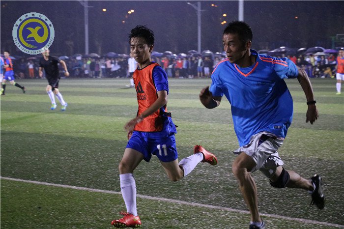 迎国庆·庆中秋,师生足球友谊赛(图6)