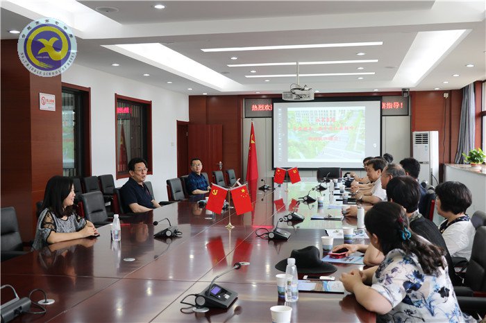 天津市河东区教育局莅临合肥七中参观考察(图4)