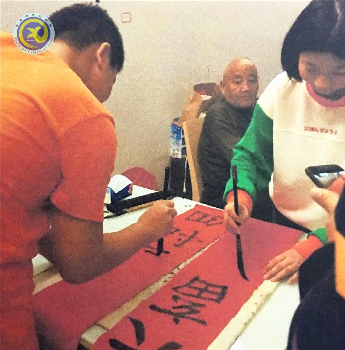 合肥七中学子用春联点亮寒假生活(图2)