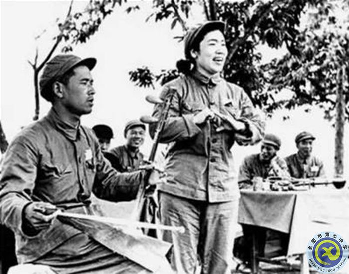 常香玉在朝鲜战场演出.jpg 常香玉在朝鲜战场演出.jpg