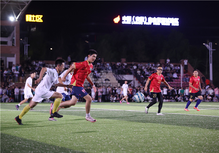 合肥七中2024年足球之夜师生足球友谊赛(图7)